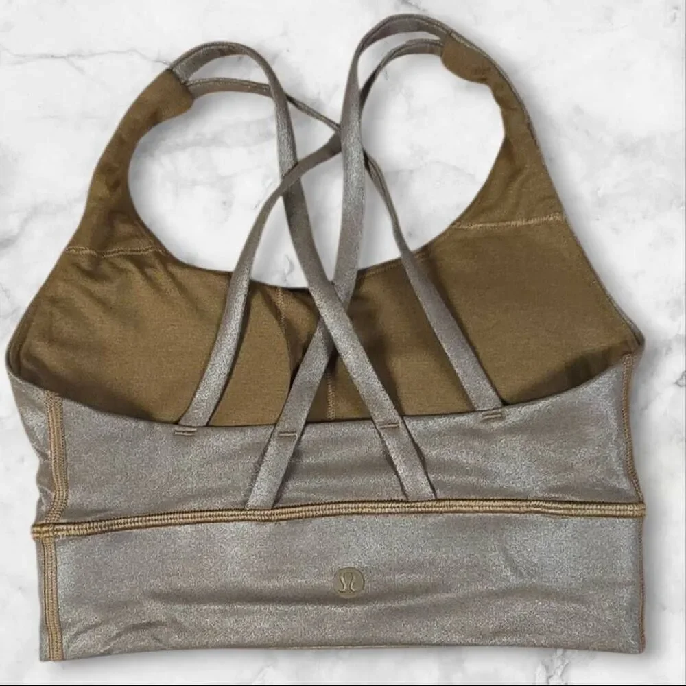 Lululemon Size 2 Bronze Energy Bra